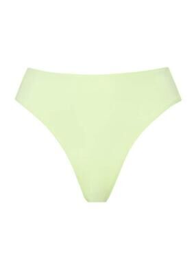 NWT GOOD AMERICAN - Women's Good Waist Bikini Bottom - Key Lime - Size Medium